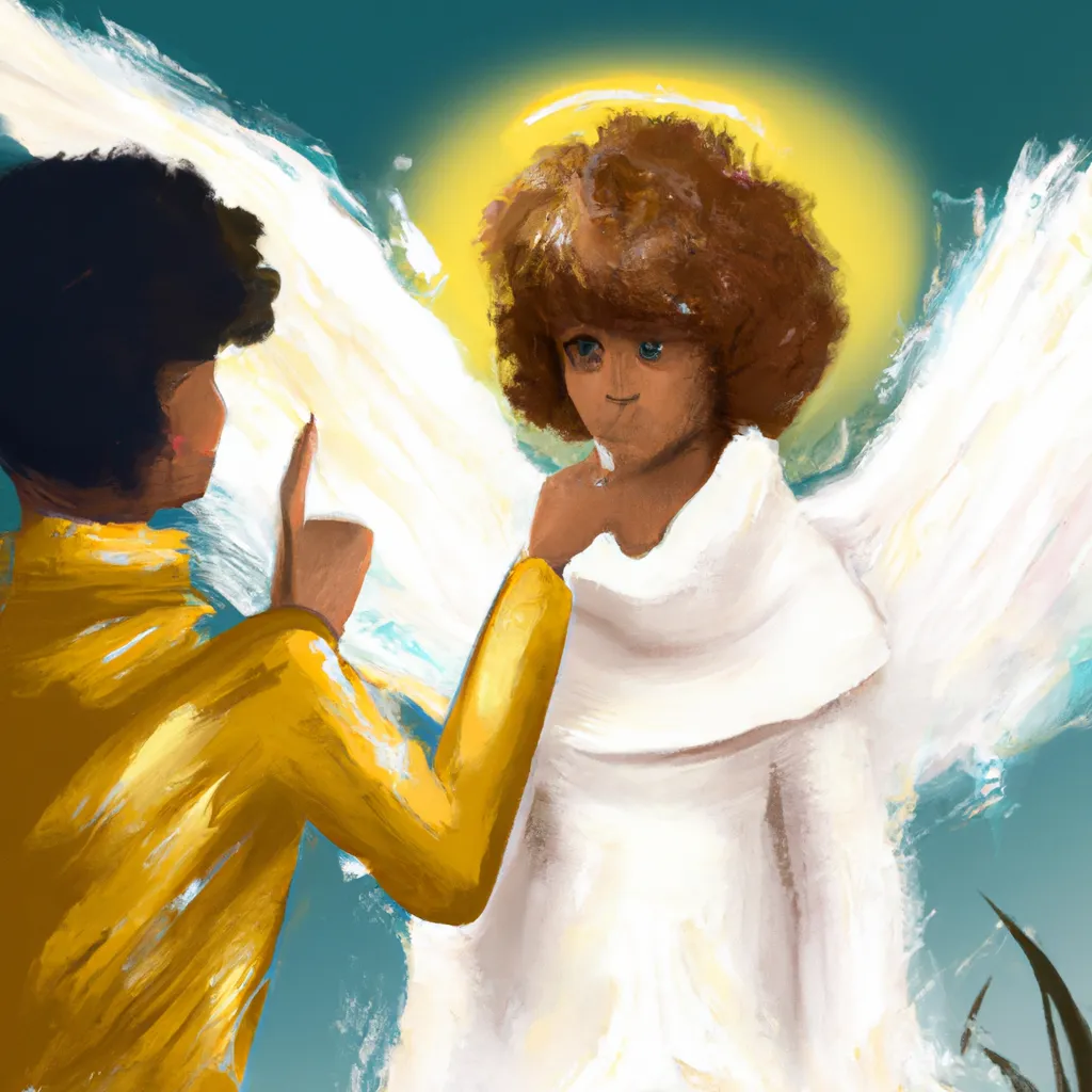 Dicas anjo fala com maria
