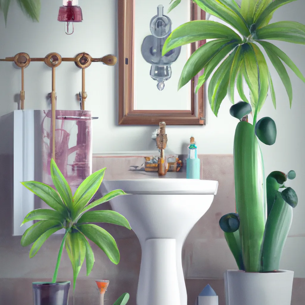 Dicas feng shui banheiro plantas