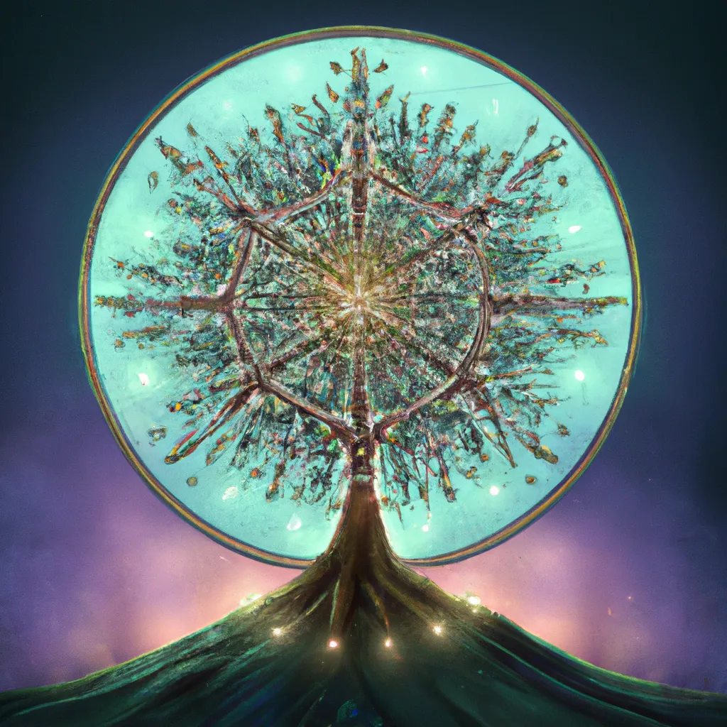 Dicas mandala arvore da vida
