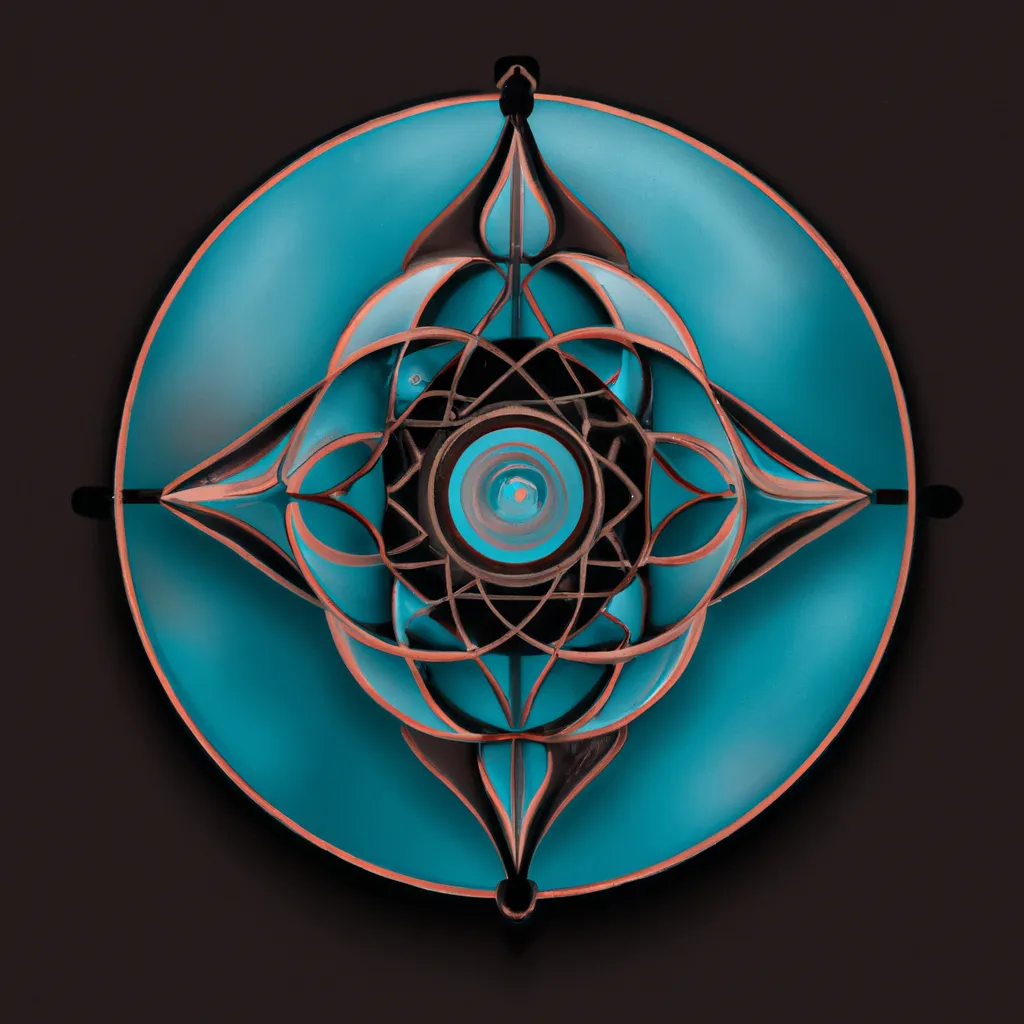Dicas mandala com espelho