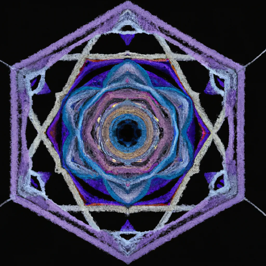 Dicas mandala fio de malha