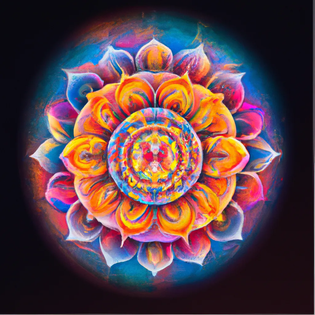 Dicas mandala flor da vida