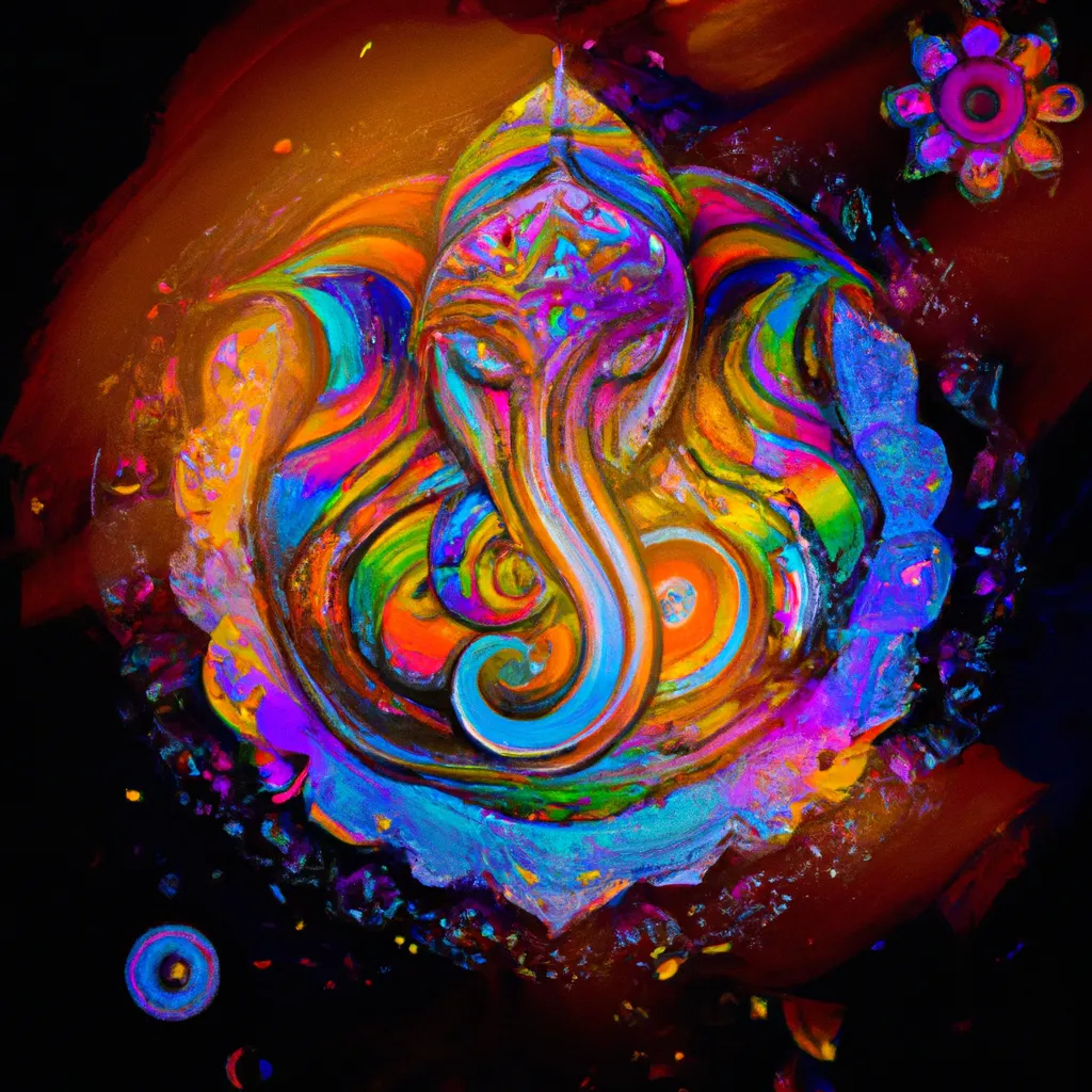 Dicas mandala ganesha