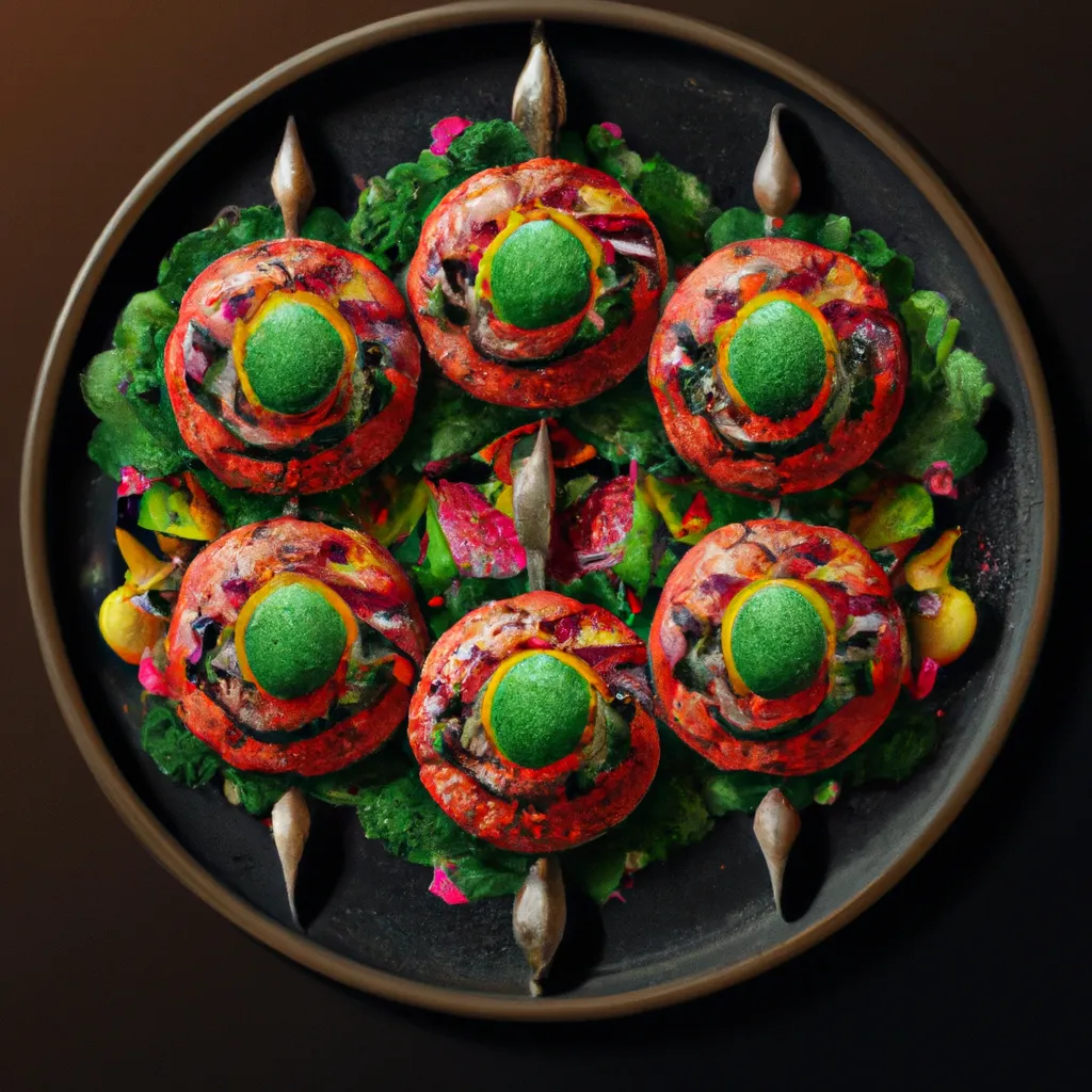 Dicas mandala kebabs