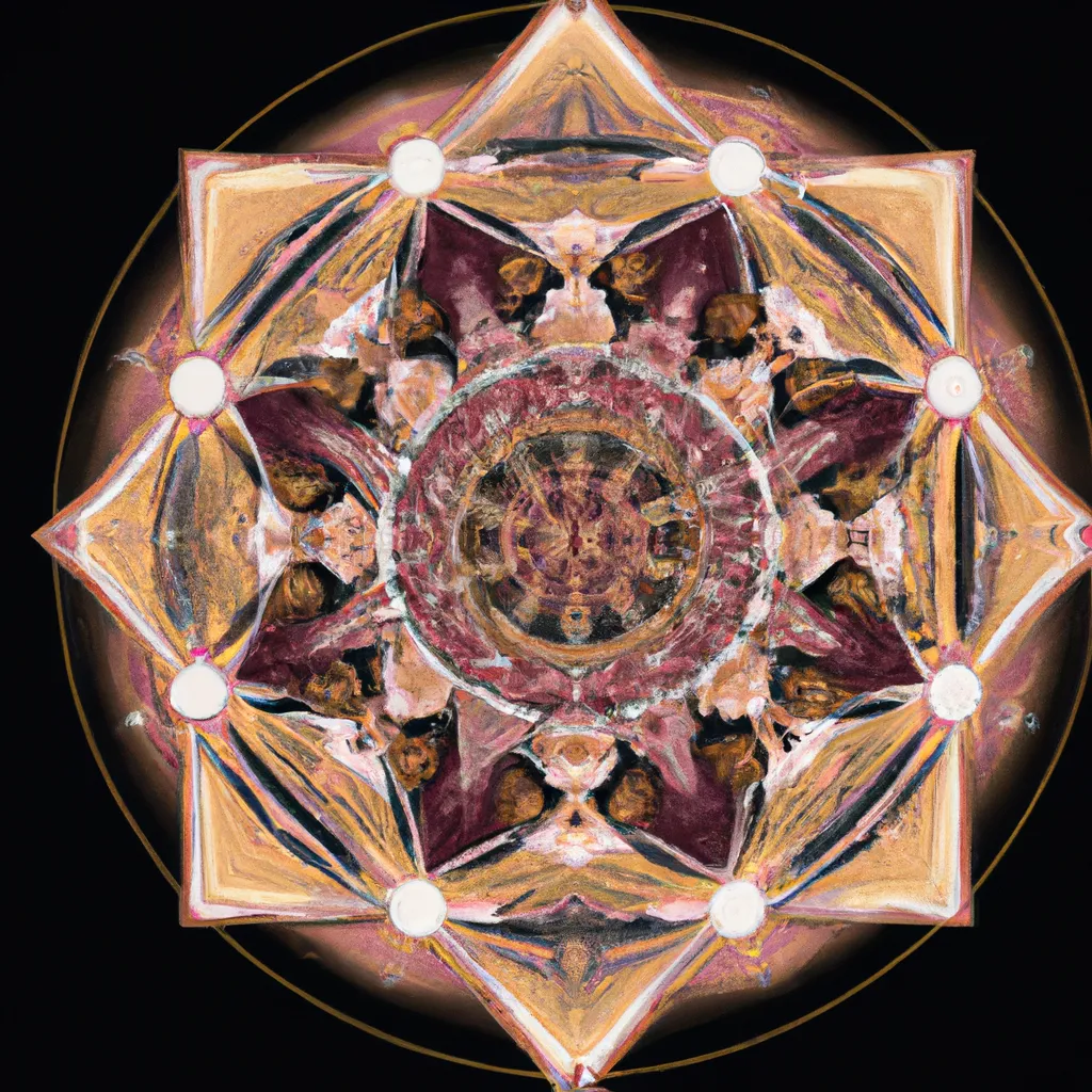 Dicas mandala madeira