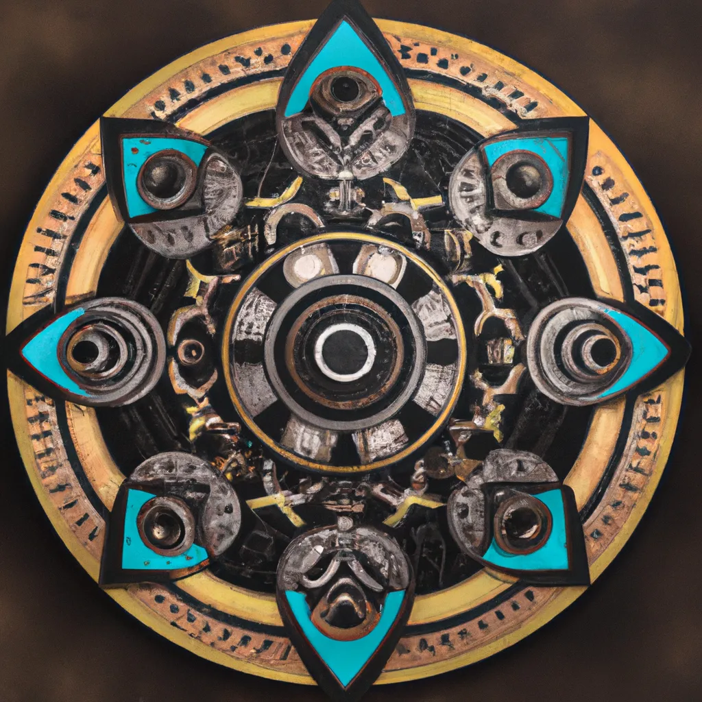 Dicas mandala mdf pintada