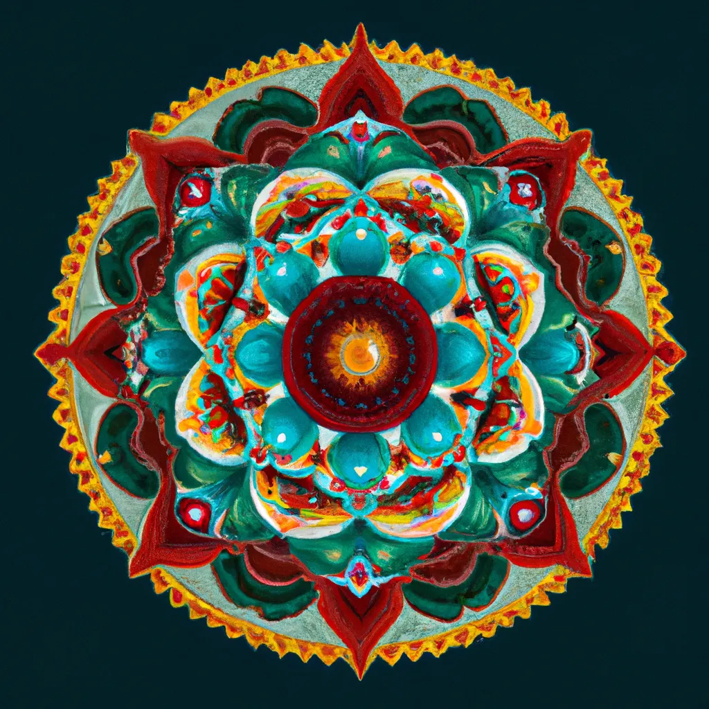 Dicas mandala natalina