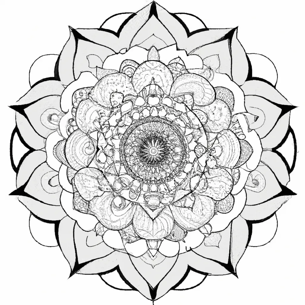 Mandala para Pintar: Aprenda a Criar e Colorir Suas Próprias Obras de Arte! 3 Dicas mandala para pintar