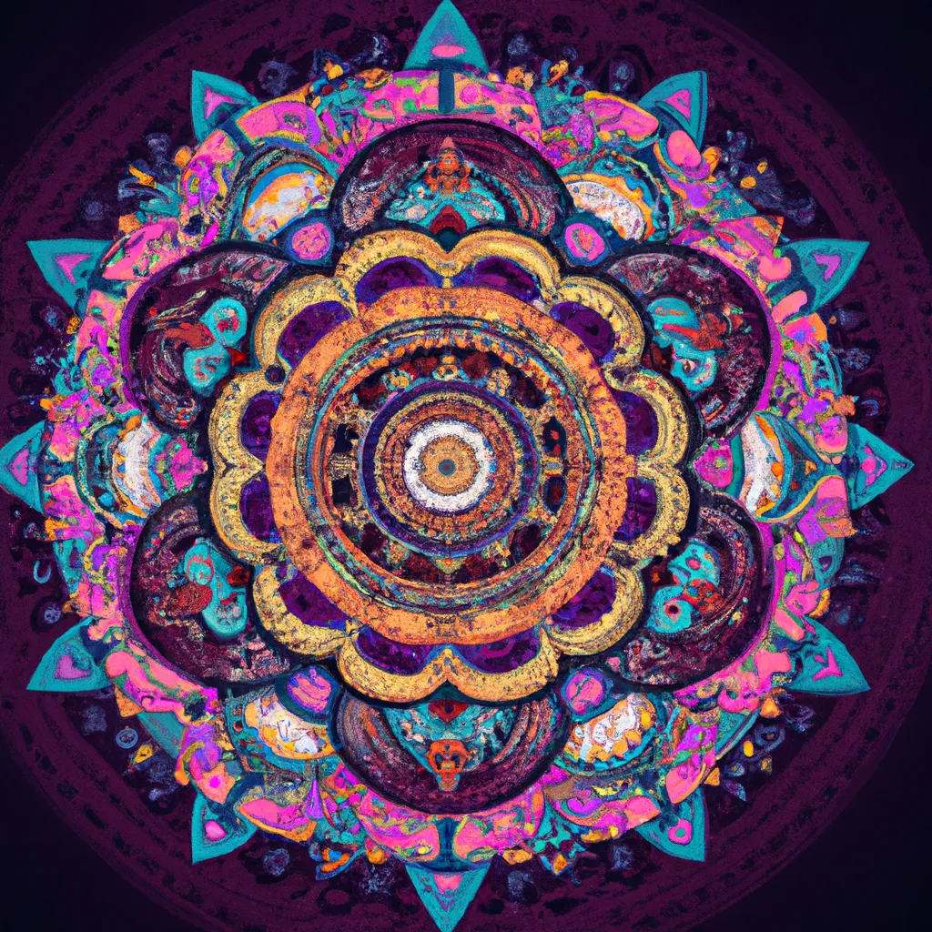 Dicas mandala rara