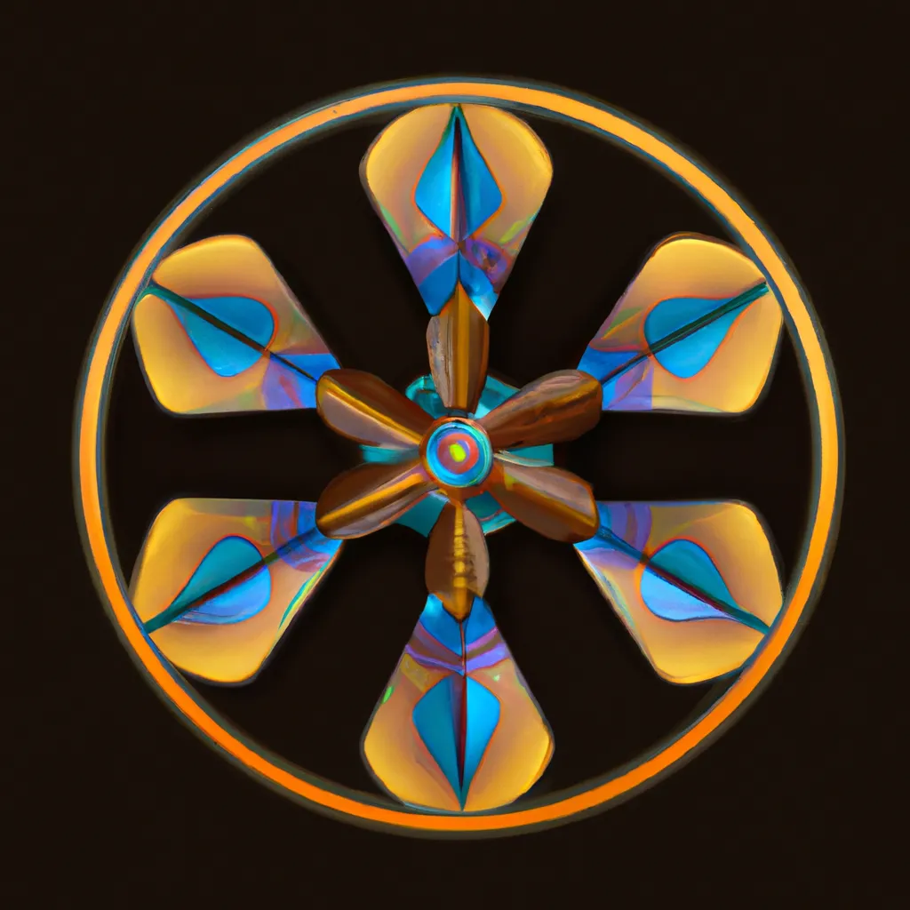 Dicas mandala wind spinner