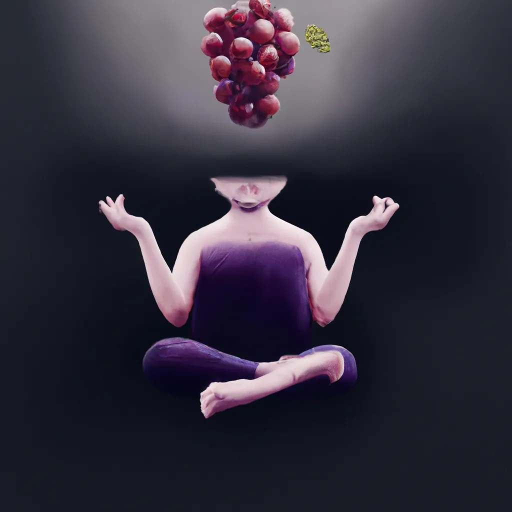 Dicas meditacao uva passa