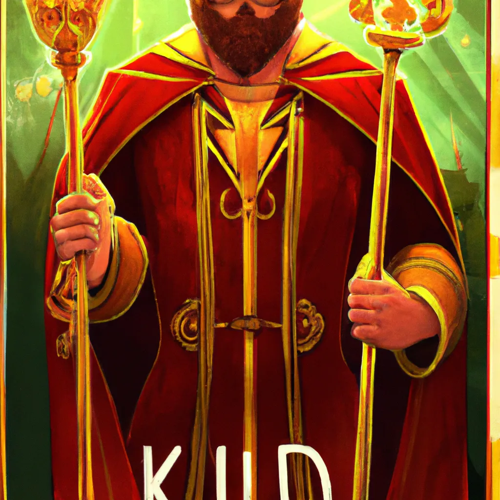 Dicas tarot king of wands