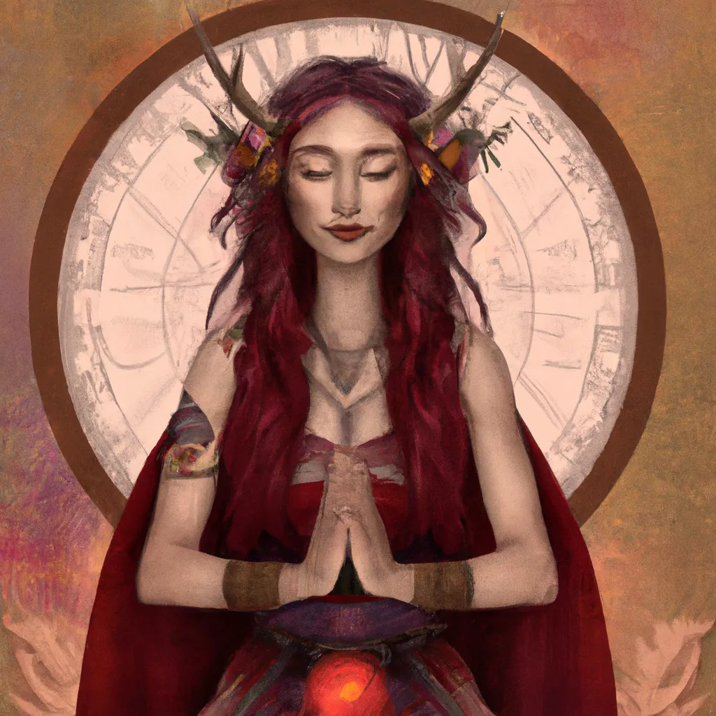 Dicas wicca oracao a deusa