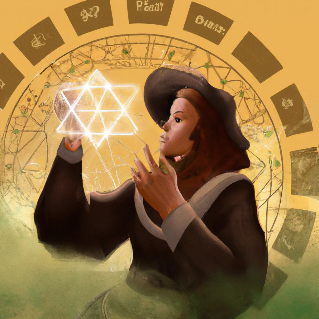 Fotos Explorando a Magia do Hexagrama de Salomao