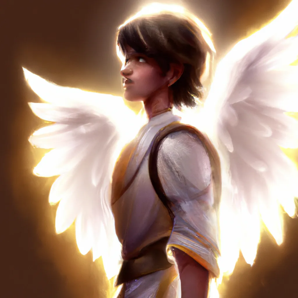 Fotos anjo guerreiro