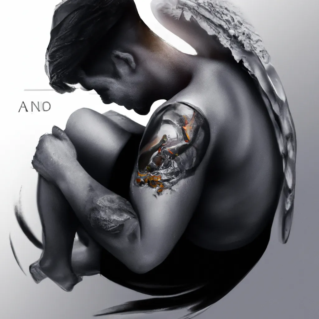 Fotos anjo tattoo