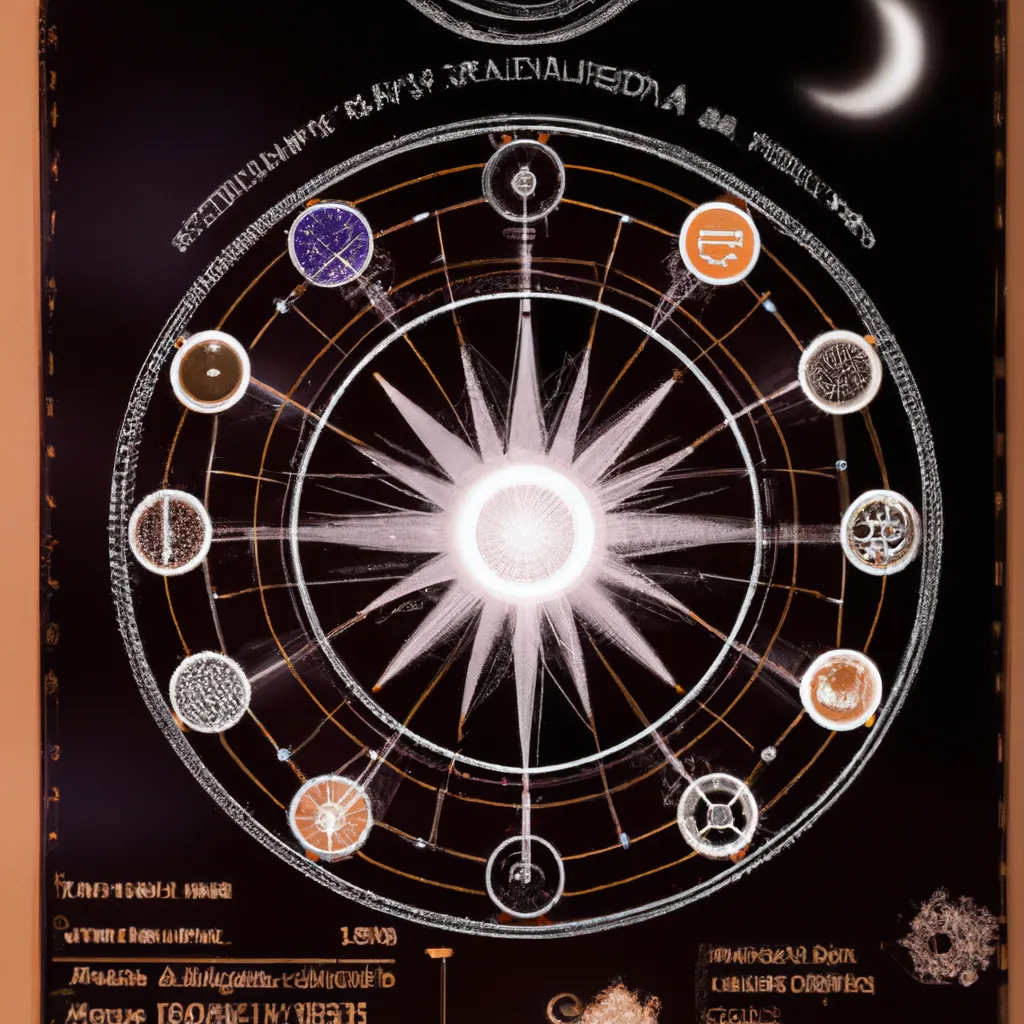 Fotos astrologia luz e sombra mapa astral