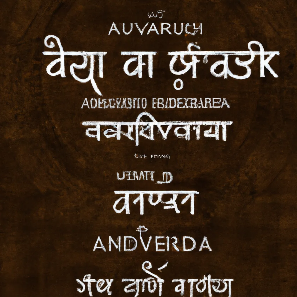 Fotos ayurveda quotes in sanskrit