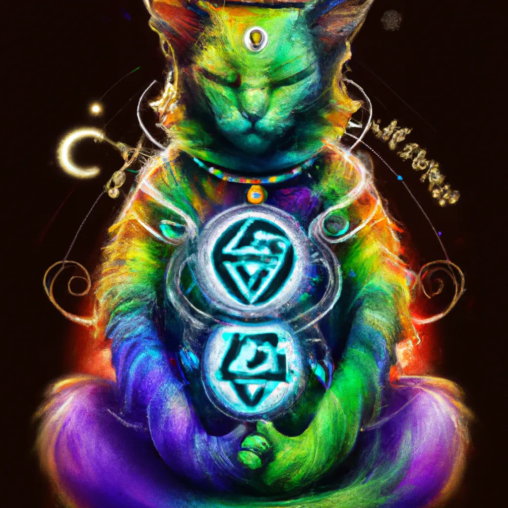Fotos chakras gatos