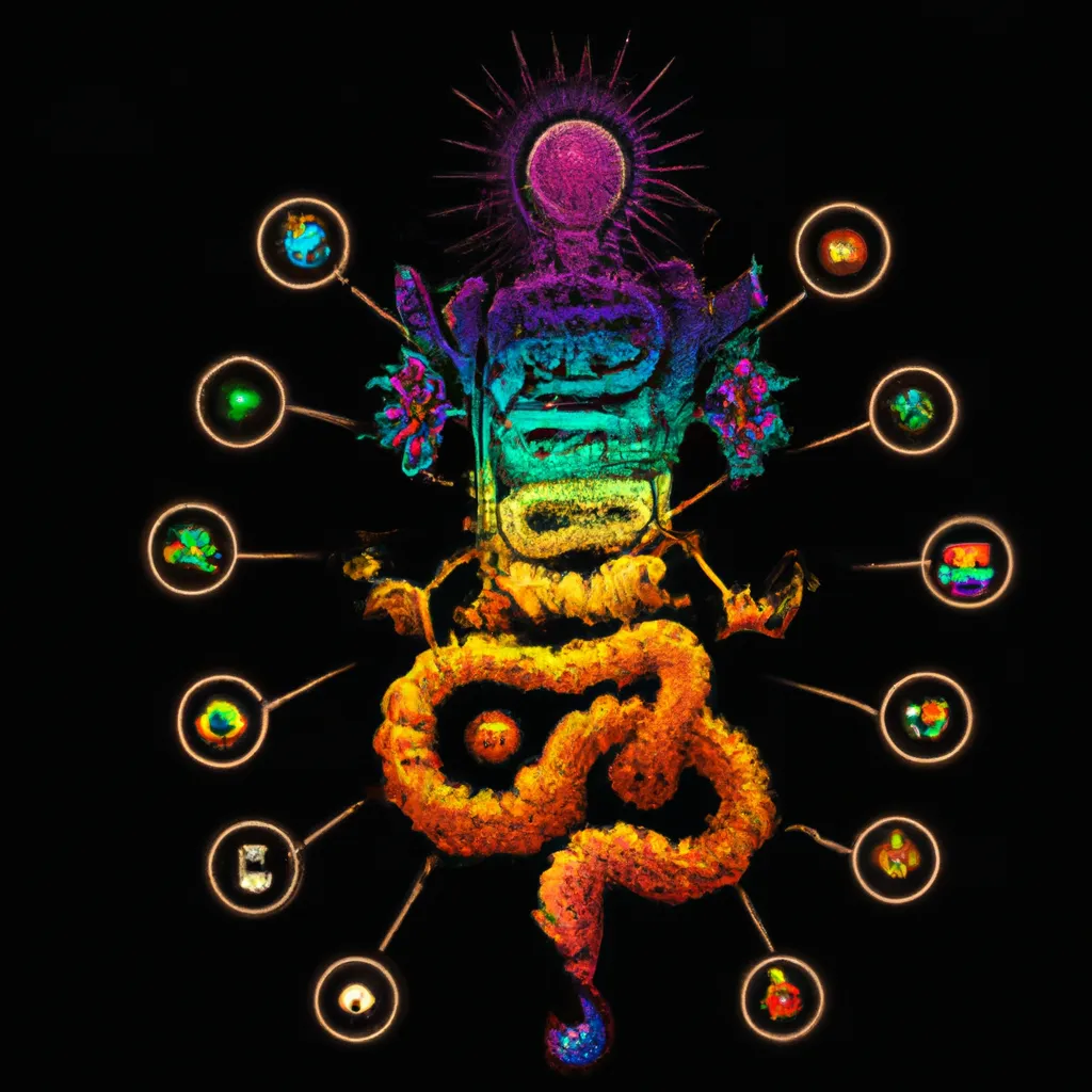 Fotos chakras intestino