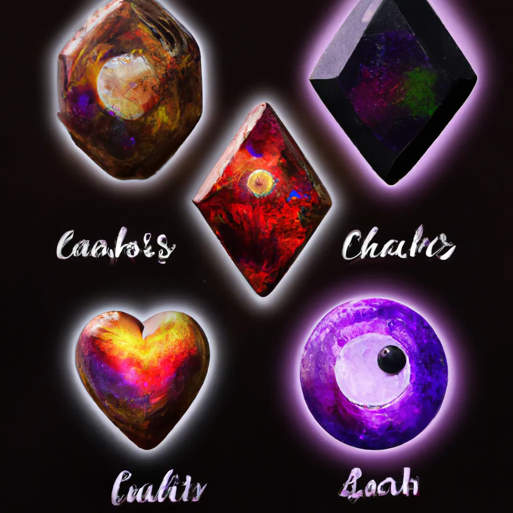 Fotos chakras pedras