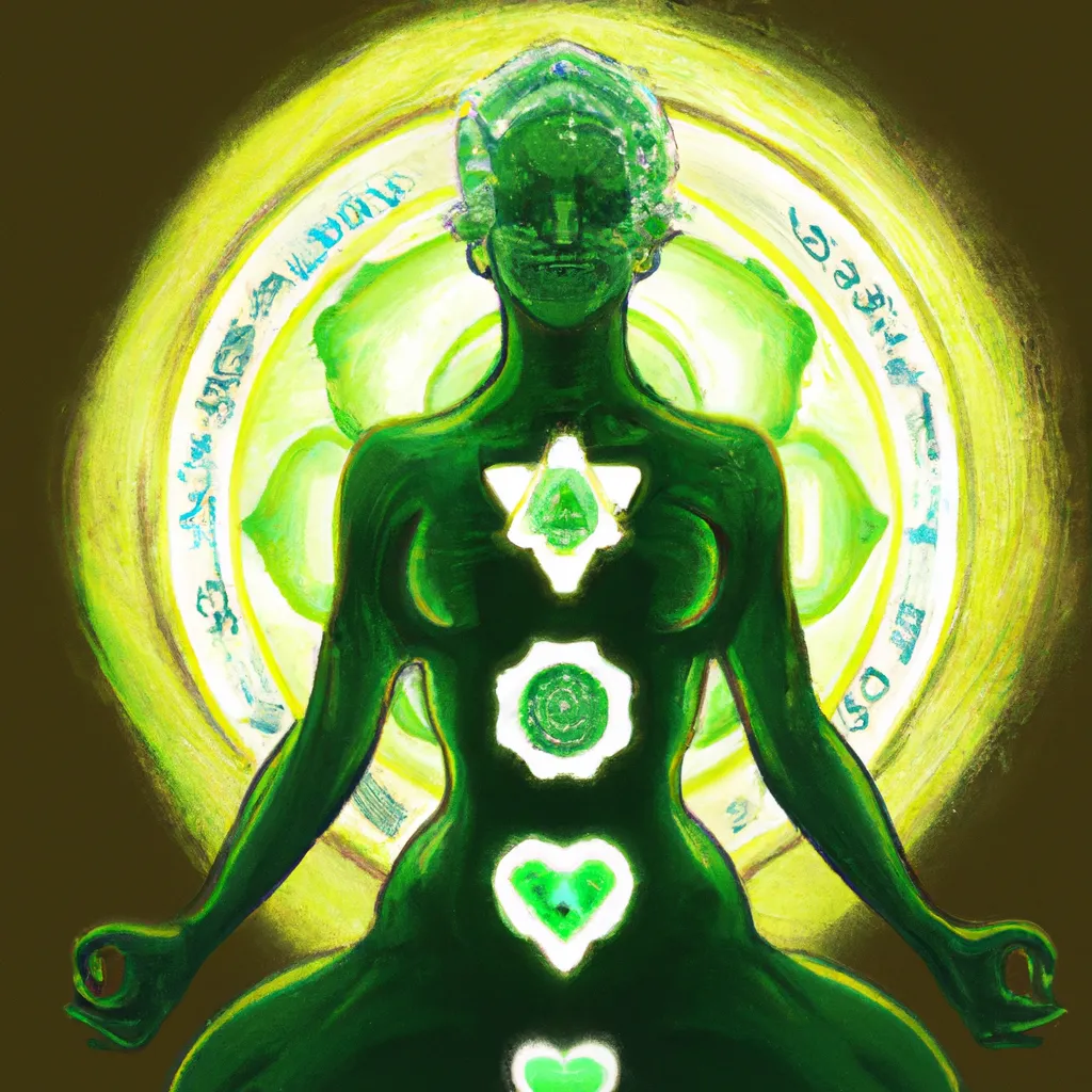 Fotos chakras verde significado