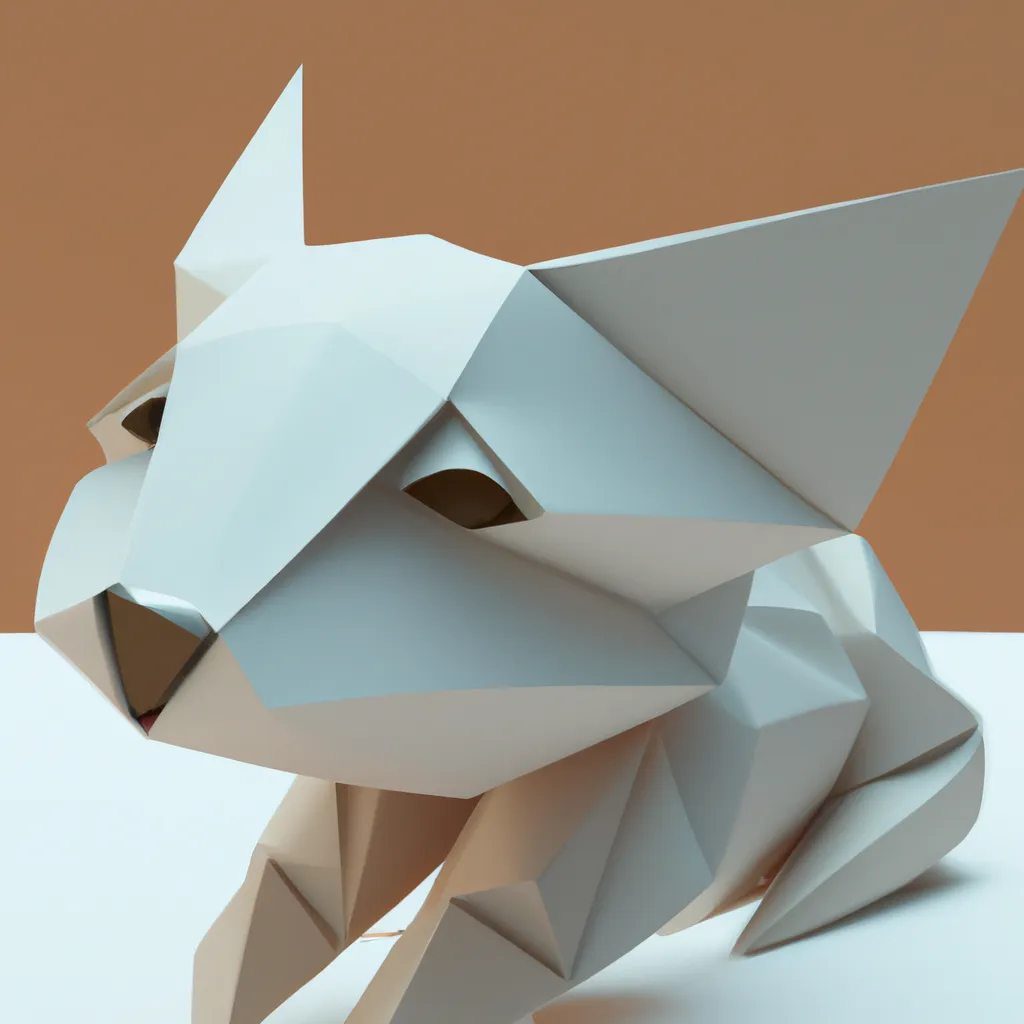 Fotos lua origami