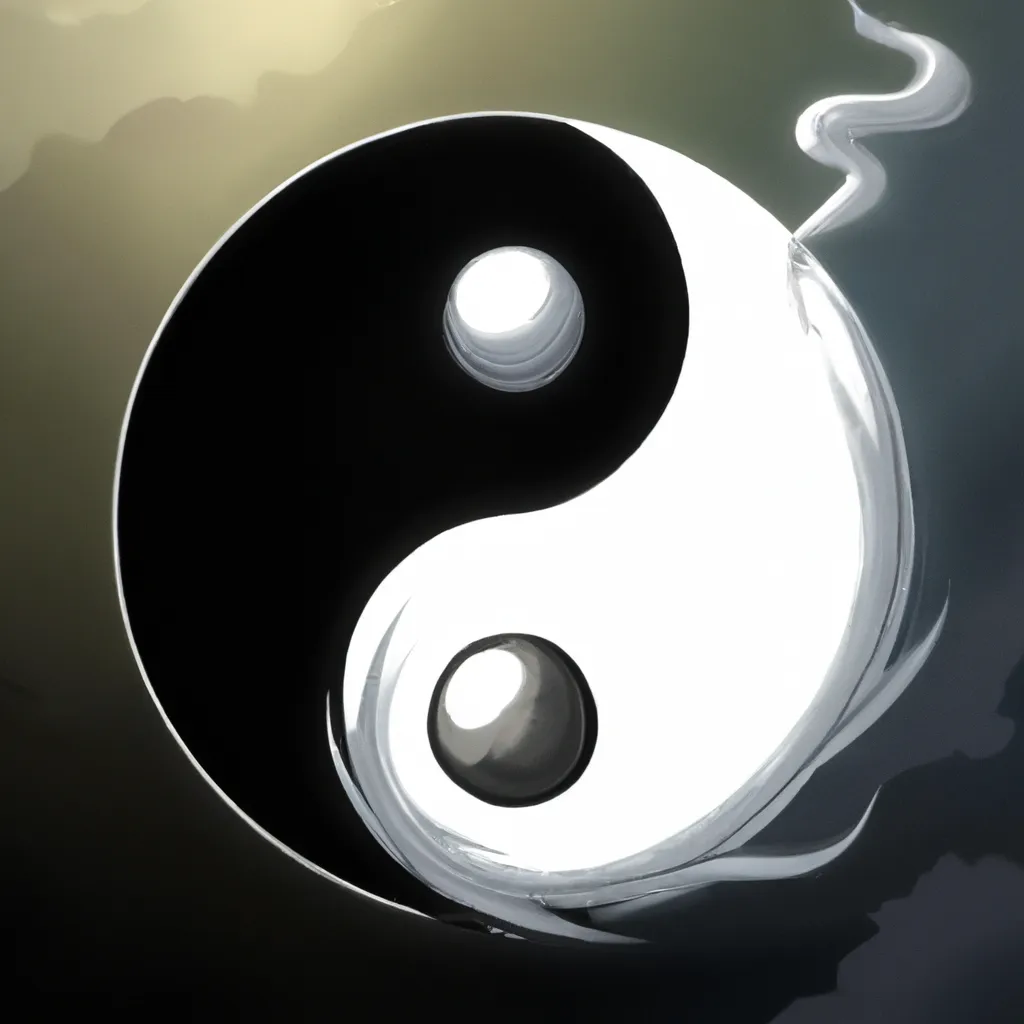 Fotos magia yin yang