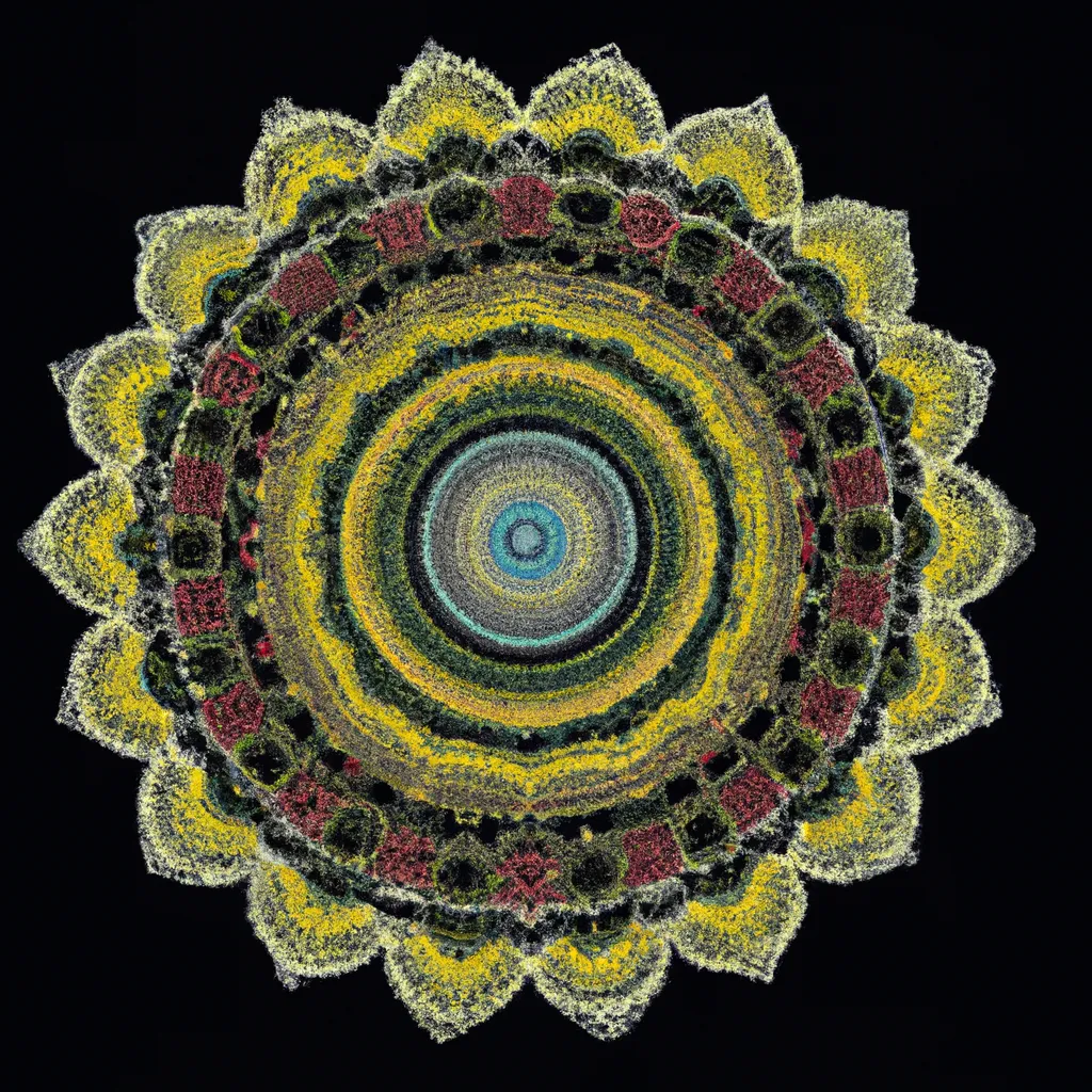 Fotos mandala de croche