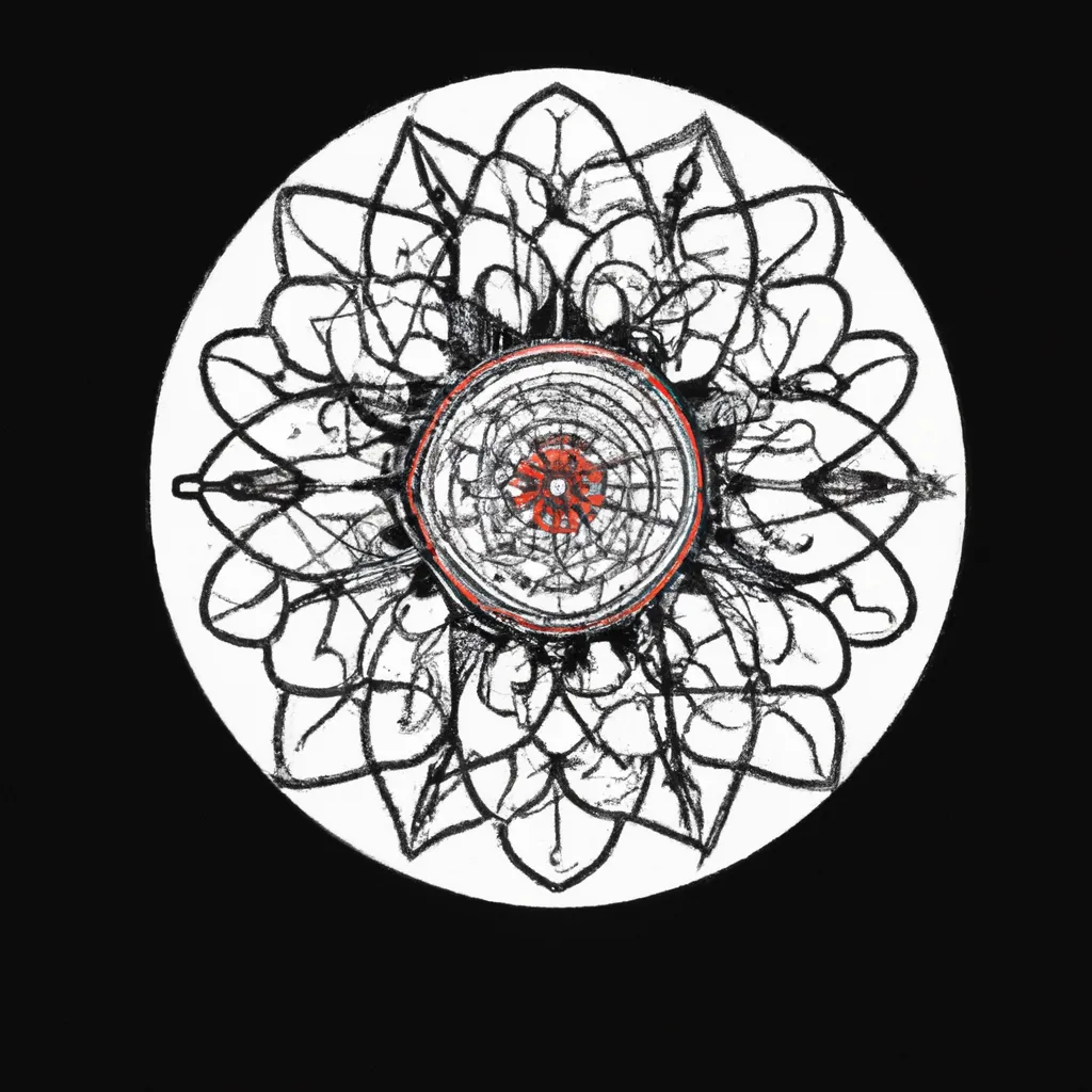 Fotos mandala desenho