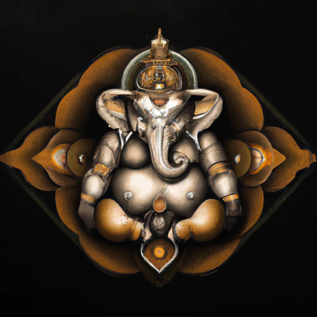 Fotos mandala ganesha