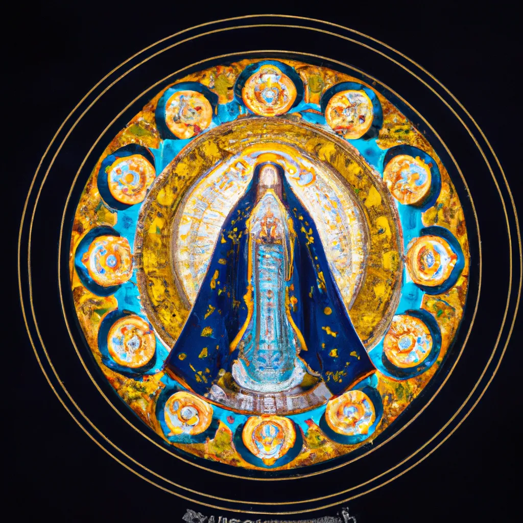 Fotos mandala nossa senhora aparecida