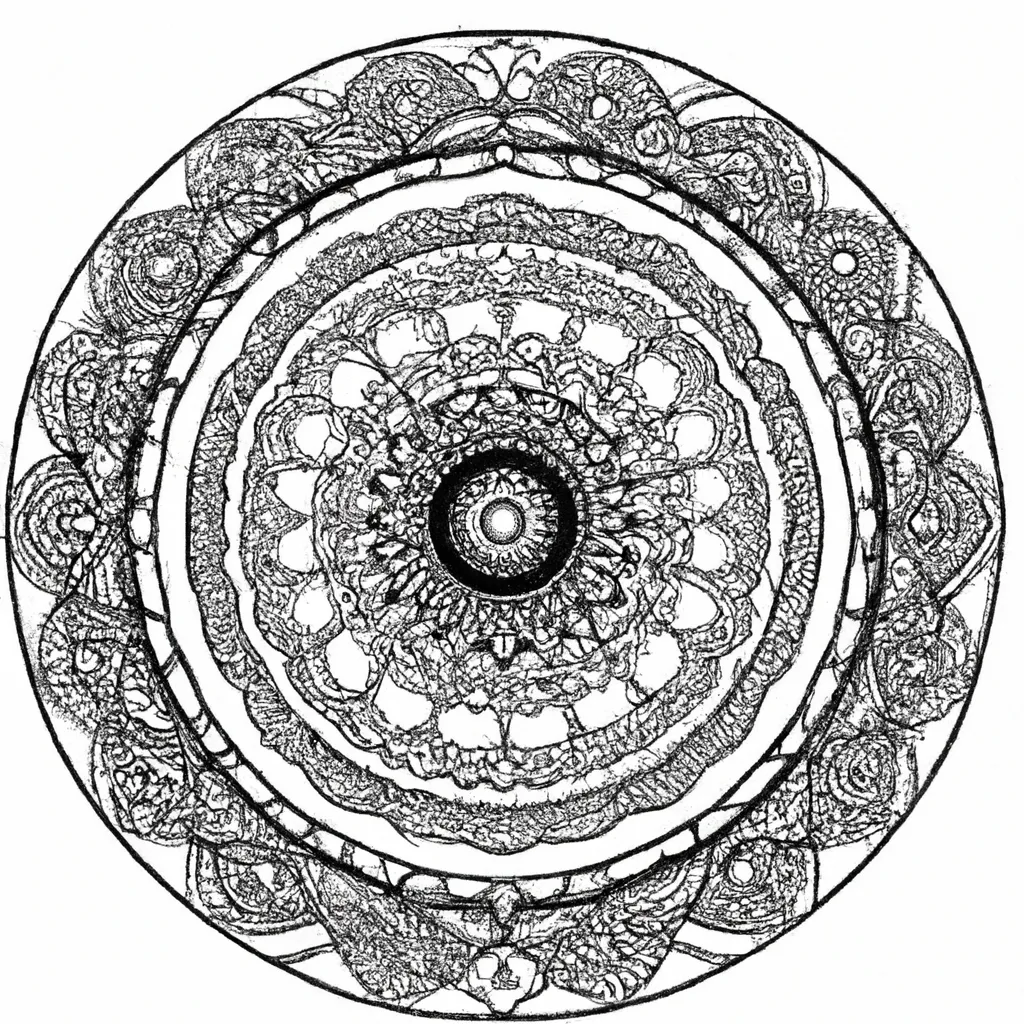 Mandala para Imprimir: 10 Modelos Incríveis para Você Colorir! 2 Fotos mandala para imprimir
