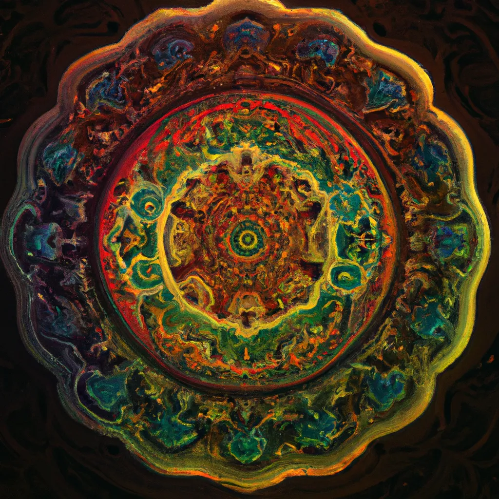 Fotos mandala rara