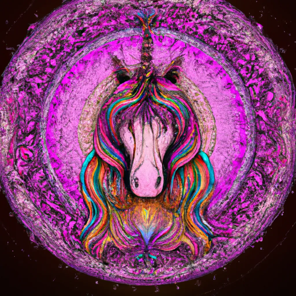 Fotos mandala unicornio