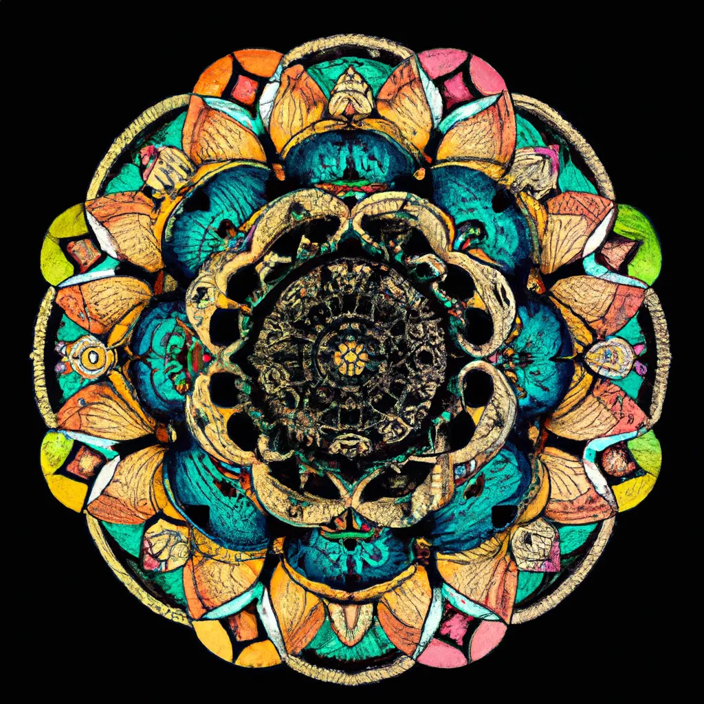 Fotos mandala zum ausmalen tiere