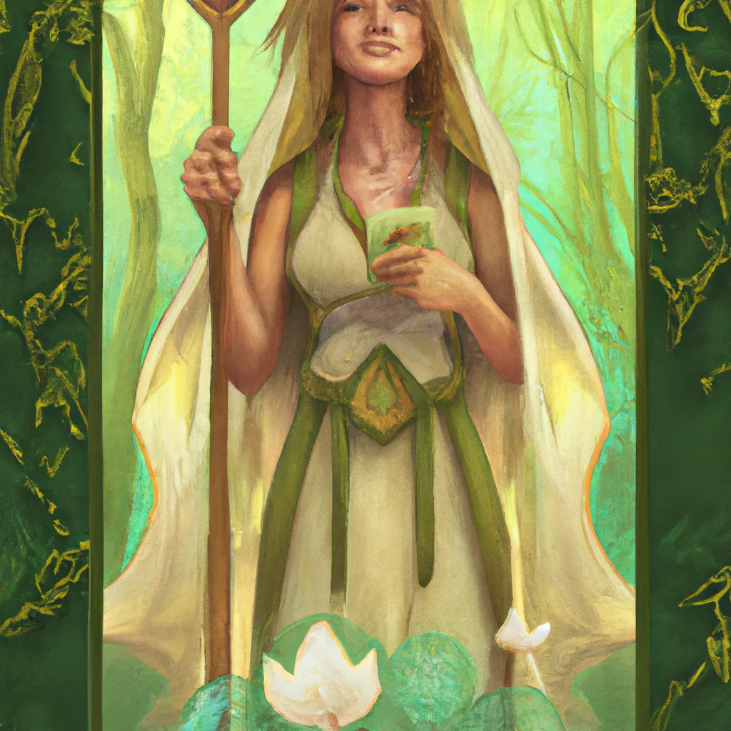 Descubra o Poder do Tarot da Floresta Encantada 2 Fotos tarot floresta encantada