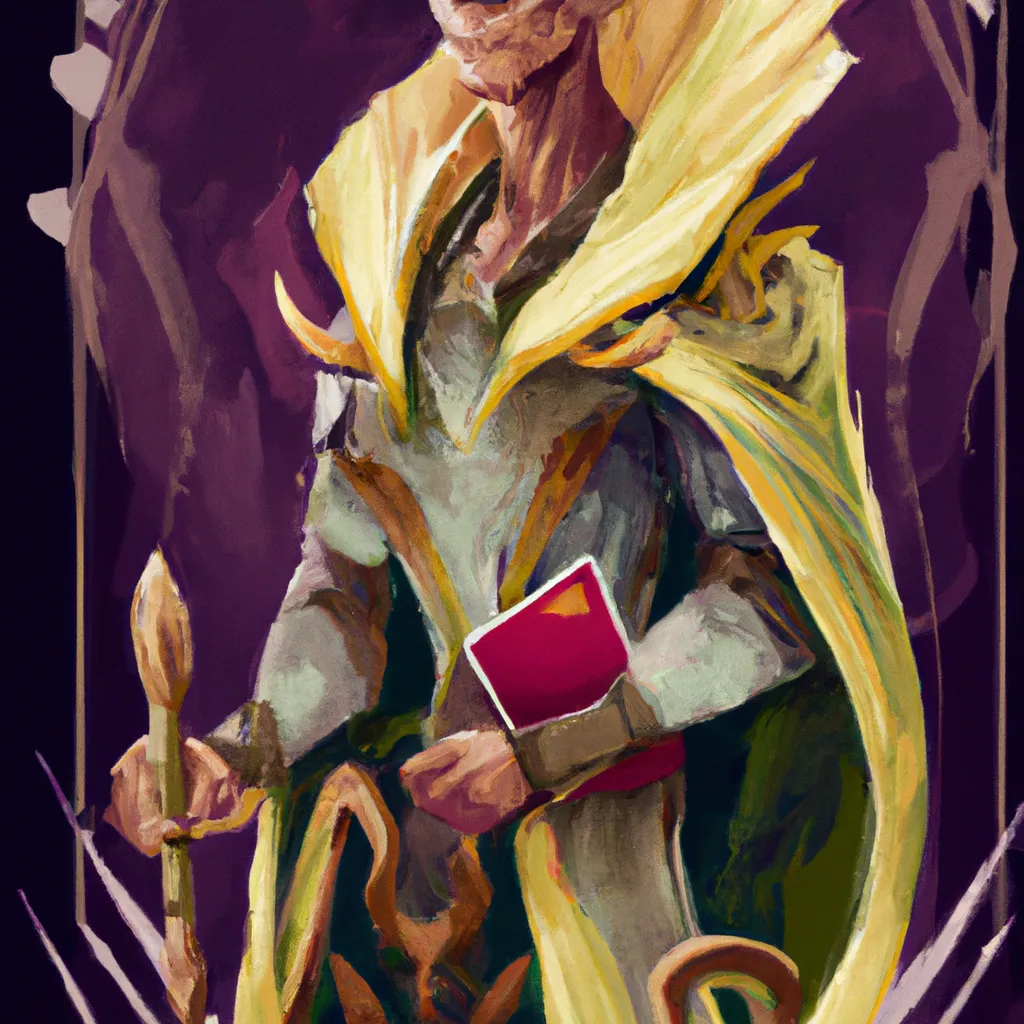 Fotos tarot rei de espadas