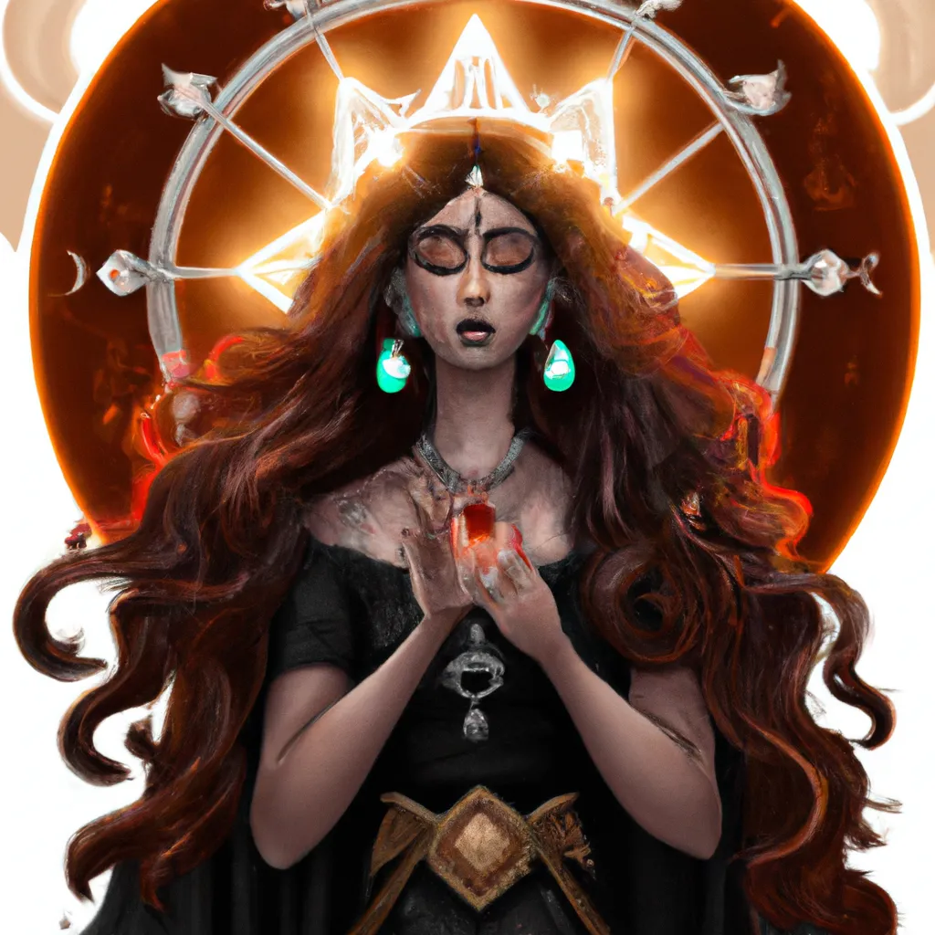 Fotos wicca oracao a deusa