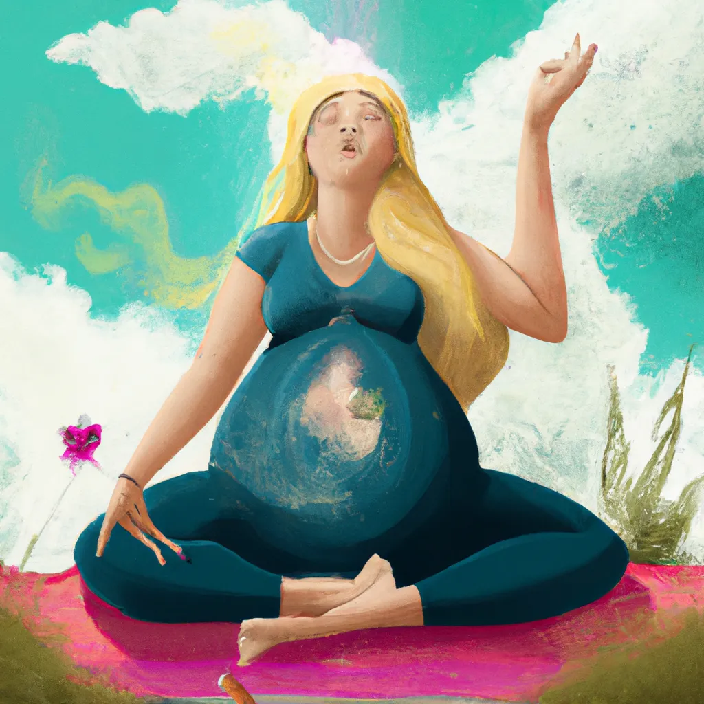 Fotos yoga para gestantes