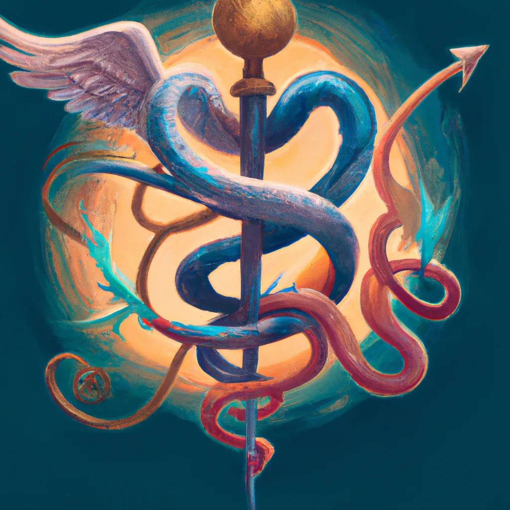 Ideias Compreendendo o Significado Oculto do Caduceu de Hermes