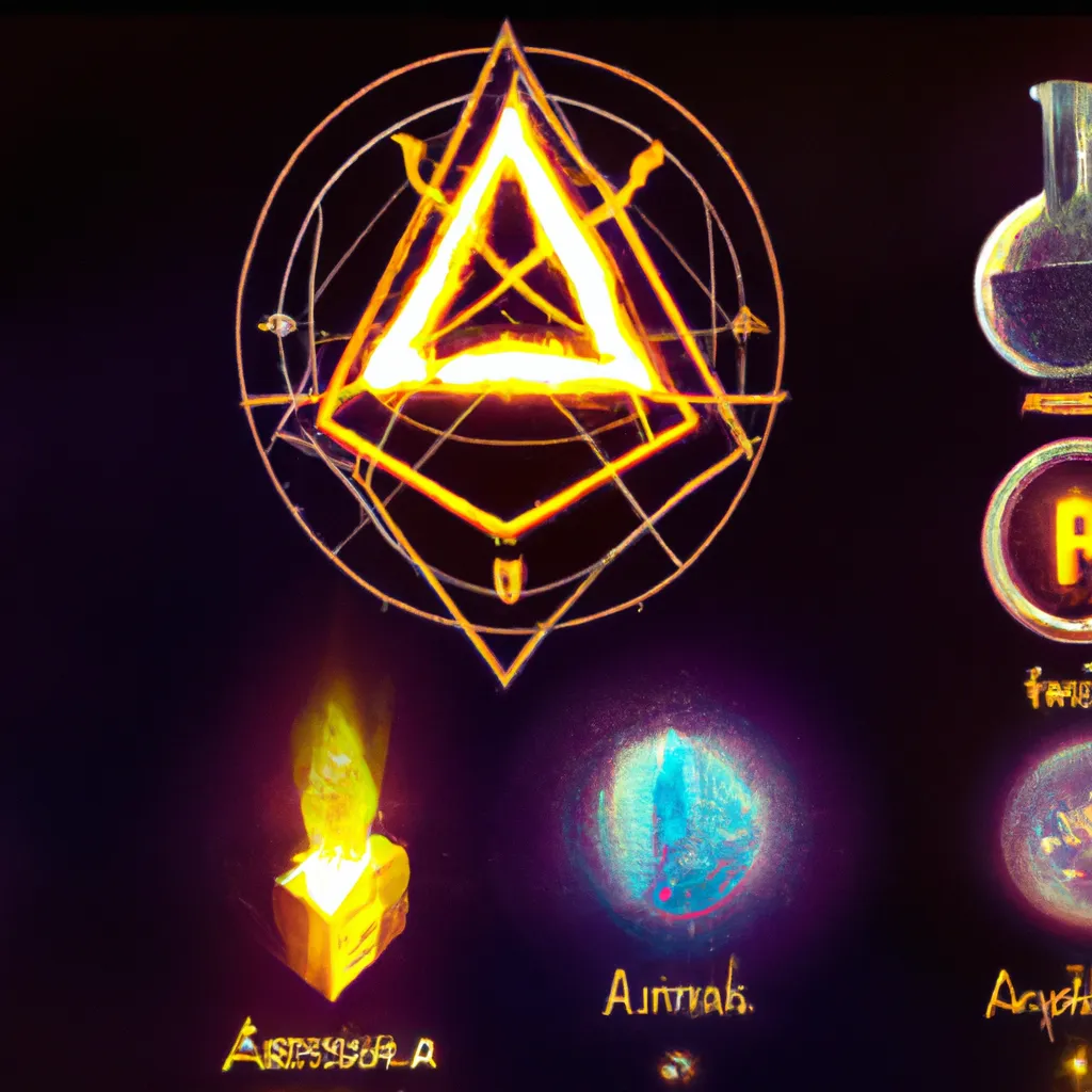 Ideias alquimia simbolos