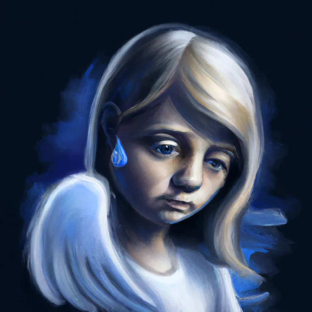 Ideias anjo chorando