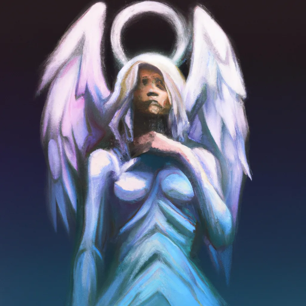 Ideias anjo ou ser humano