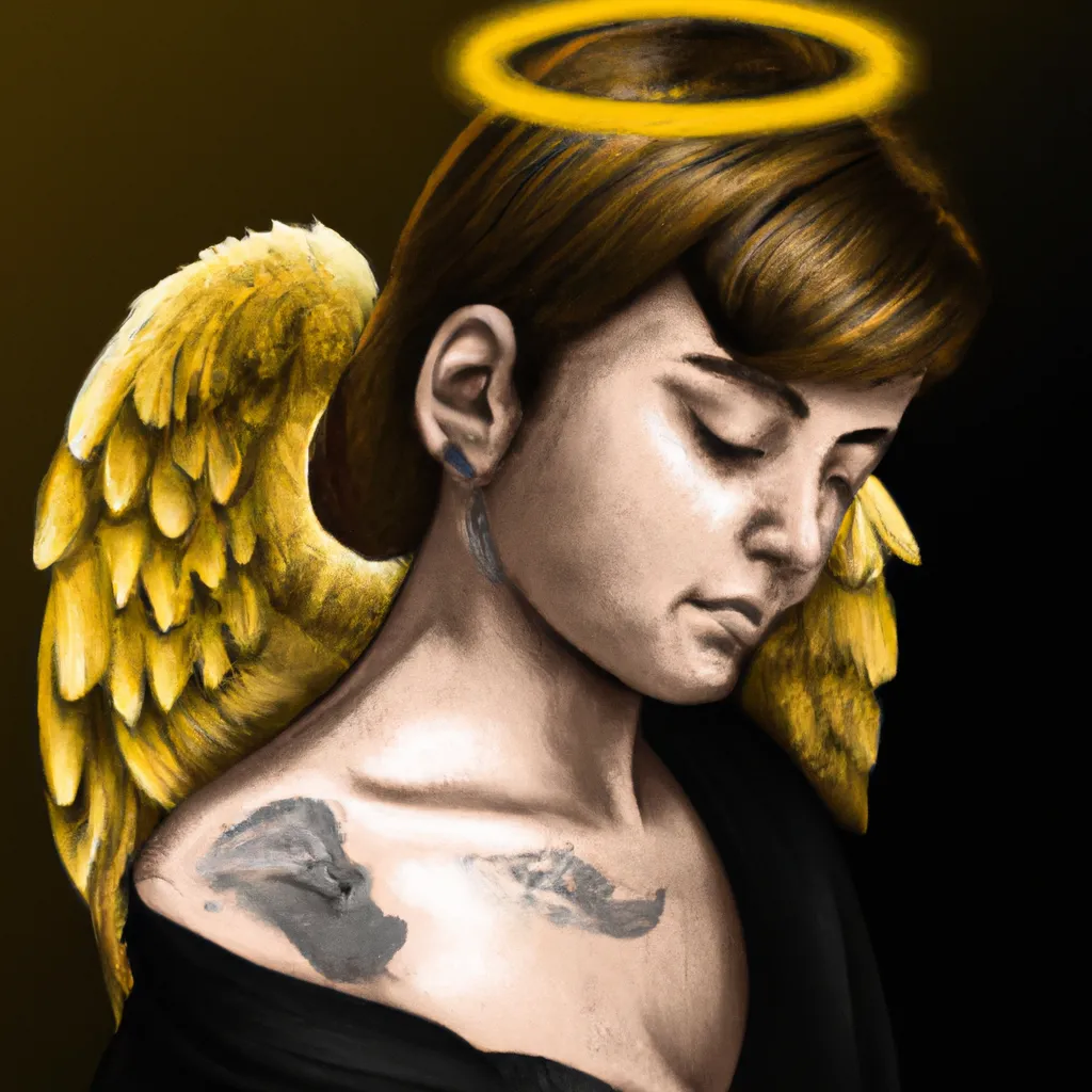 Tatuagem de Anjo: Inspire-se para Criar a Sua! 4 Ideias anjo tatuagem