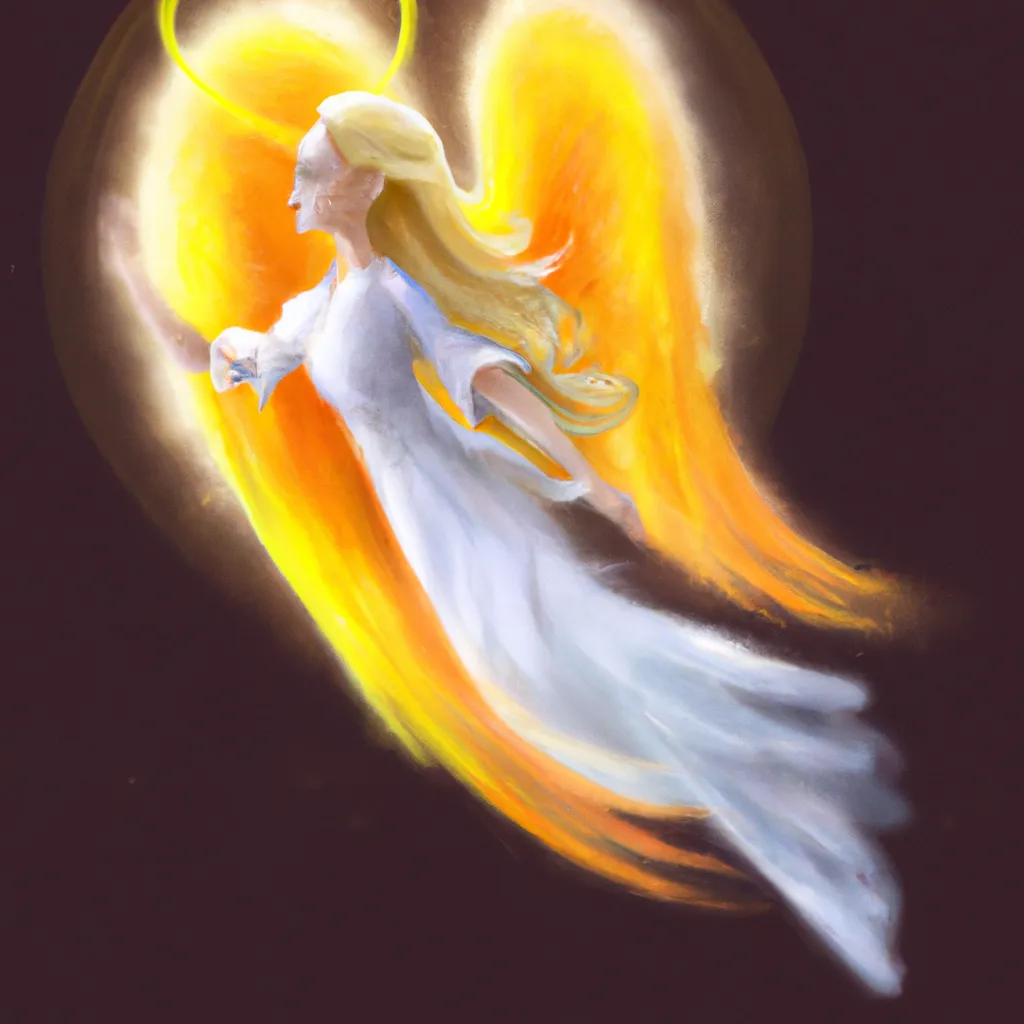 Ideias anjo voando