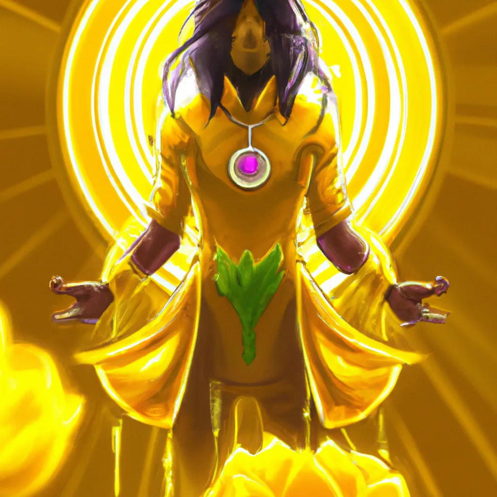 Ideias chakras amarelo