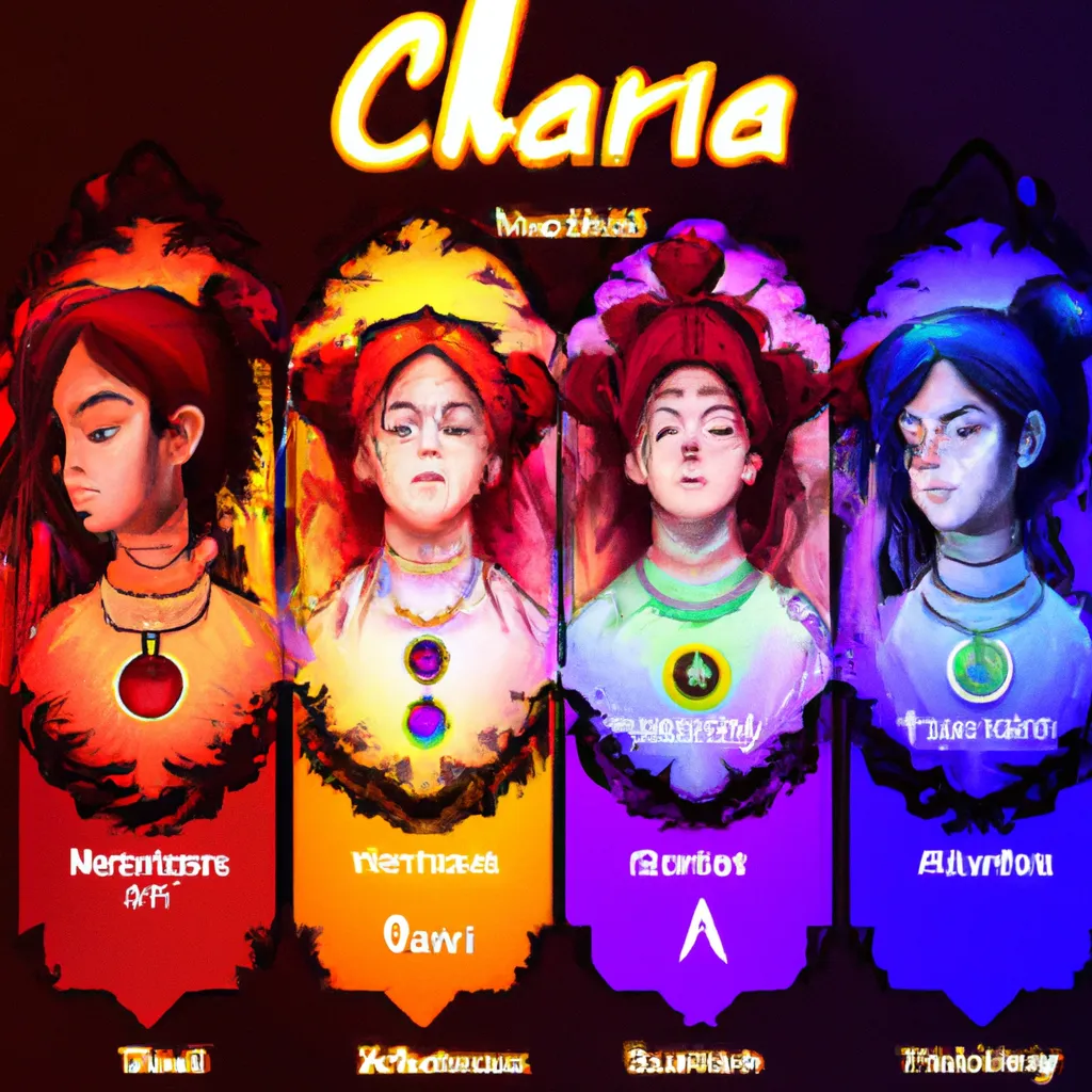 Ideias chakras avatar