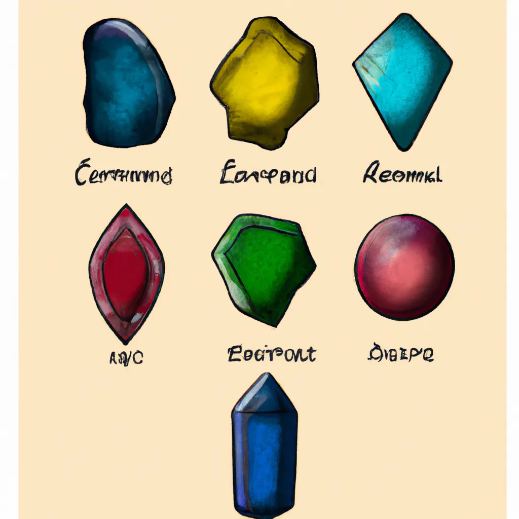 Ideias chakras cores e pedras