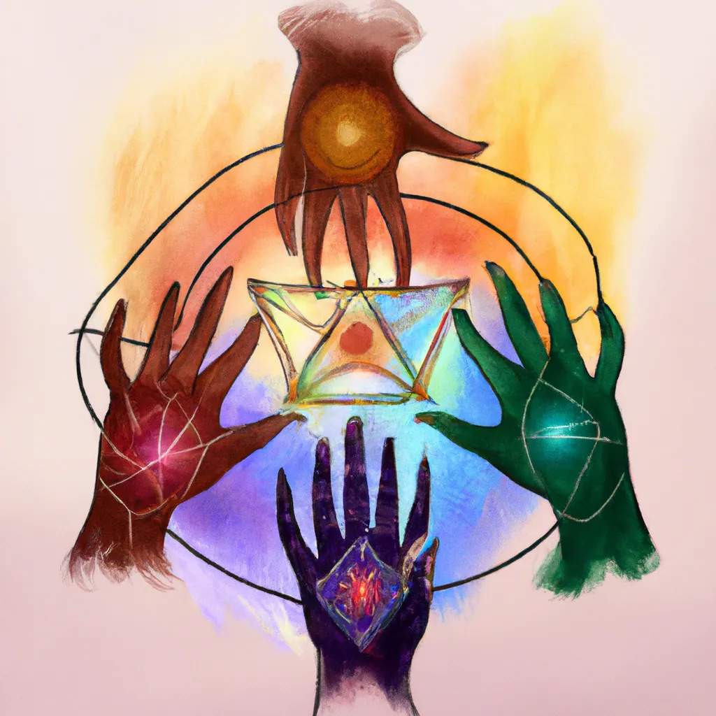 Ideias chakras das maos